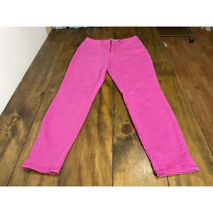 Judy Blue Womens Daphne High-Rise Slim Fit Jeans Size 9/29 Hot Pink